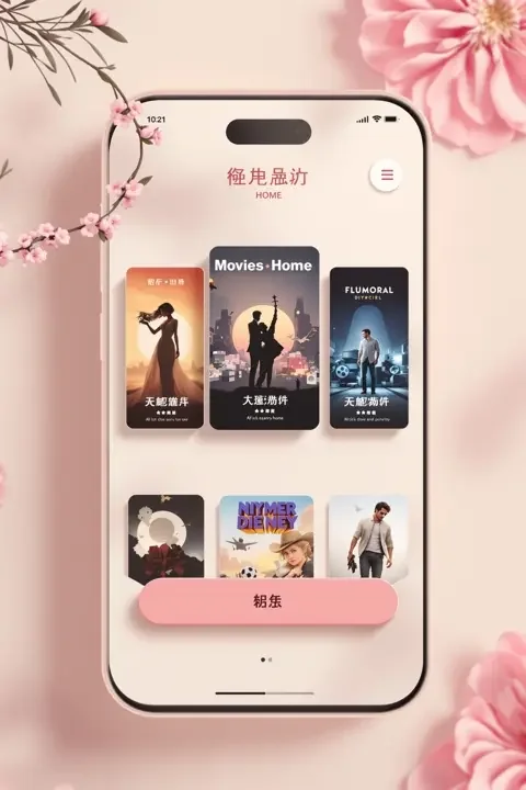 手机电影APP界面